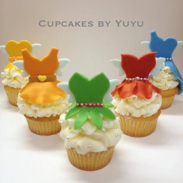 Tinkerbell Cupcakes