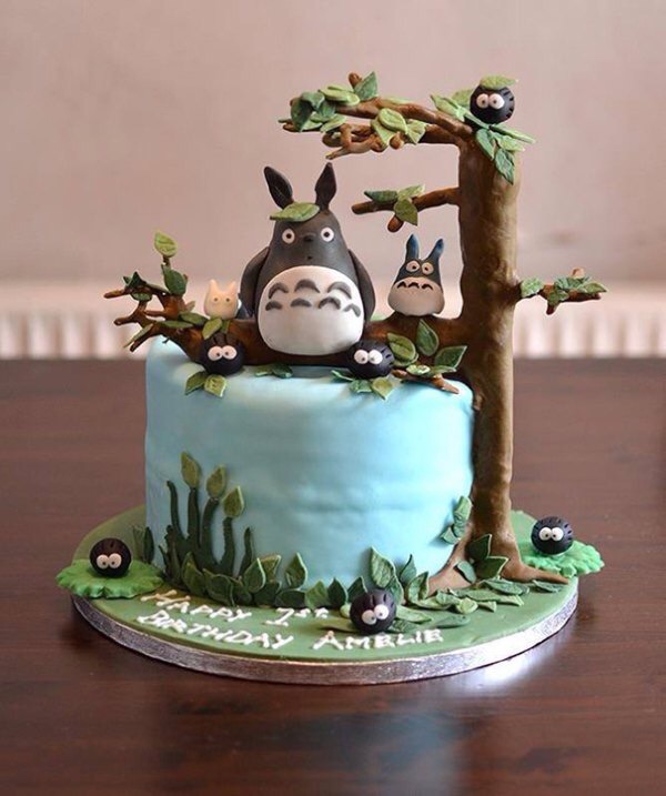 Totoro Birthday Cake Totoro Birthday Cake