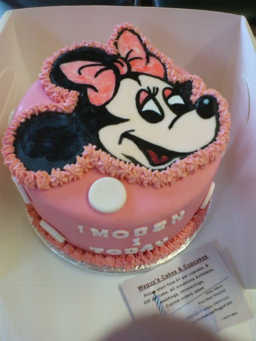 Twins Mickey and Minnie Mouse Cake Twins Mickey and Minnie Mouse Cake