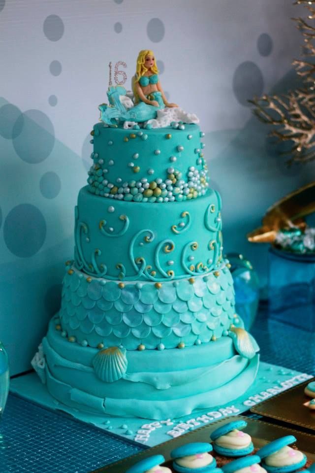 Under the Sea Sweet 16 Cake