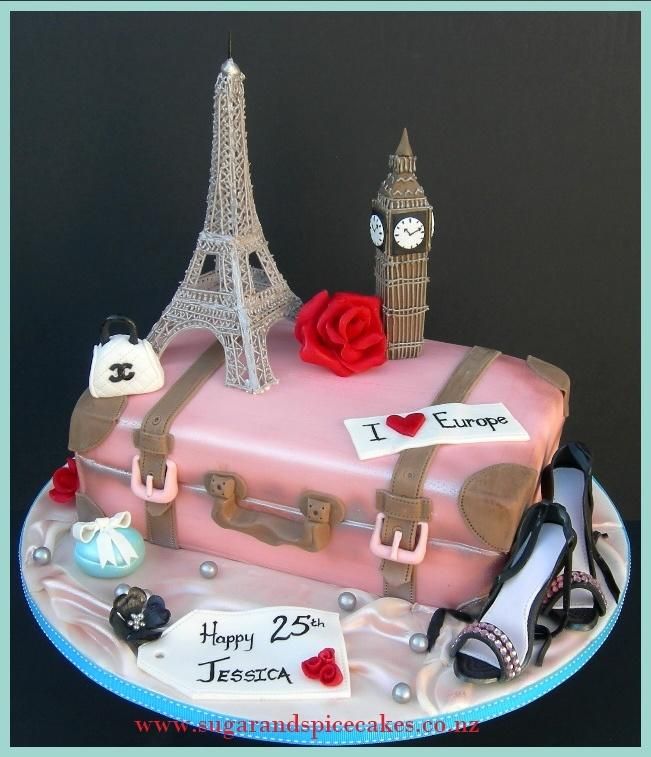 Vintage Travel Cake