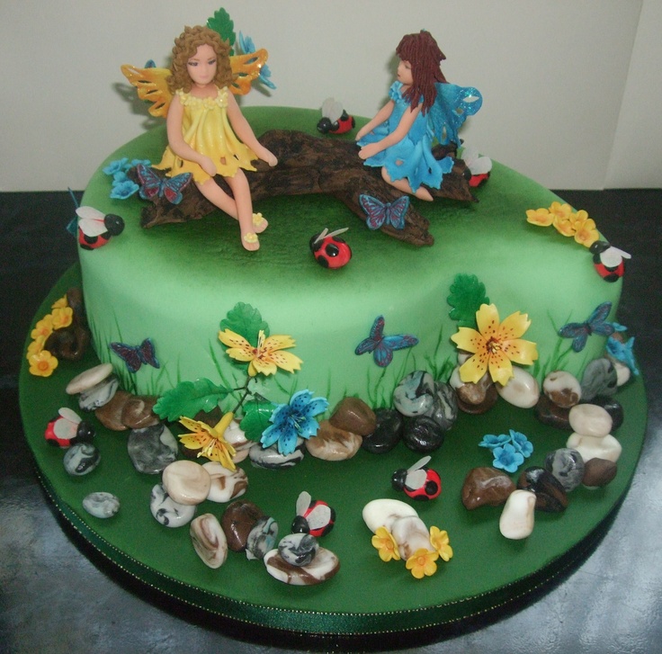 Woodland Fairy Birthday Cake