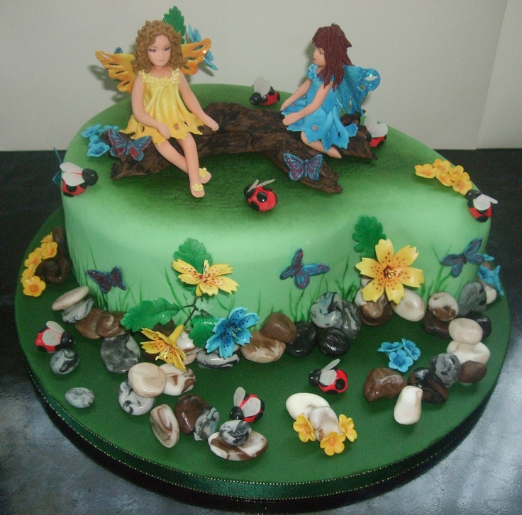 Woodland Fairy Birthday Cake Woodland Fairy Birthday Cake