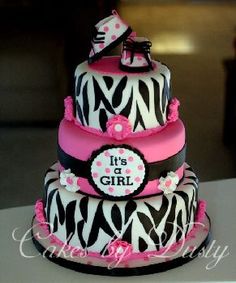 Zebra Baby Shower Cake Ideas Zebra Baby Shower Cake Ideas