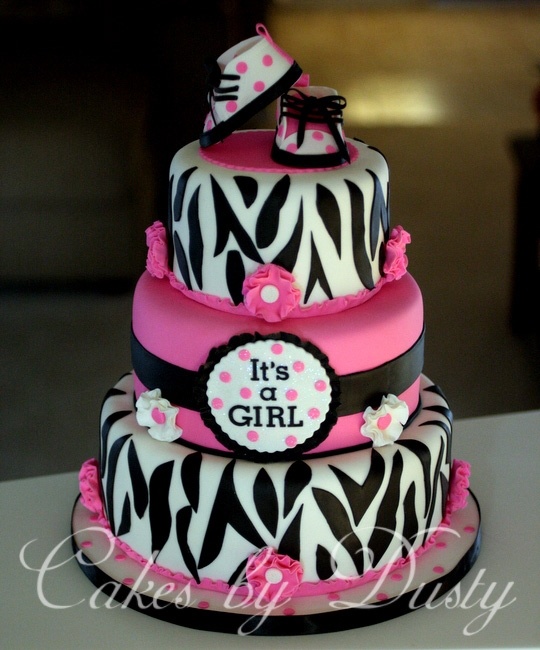 Zebra Baby Shower Cake Ideas