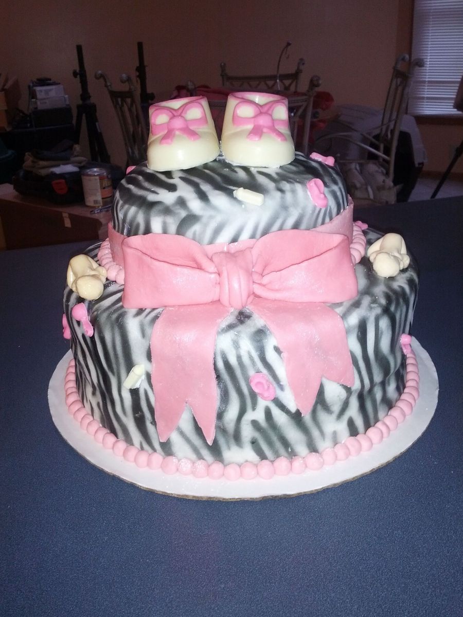 Zebra Themed Baby Shower