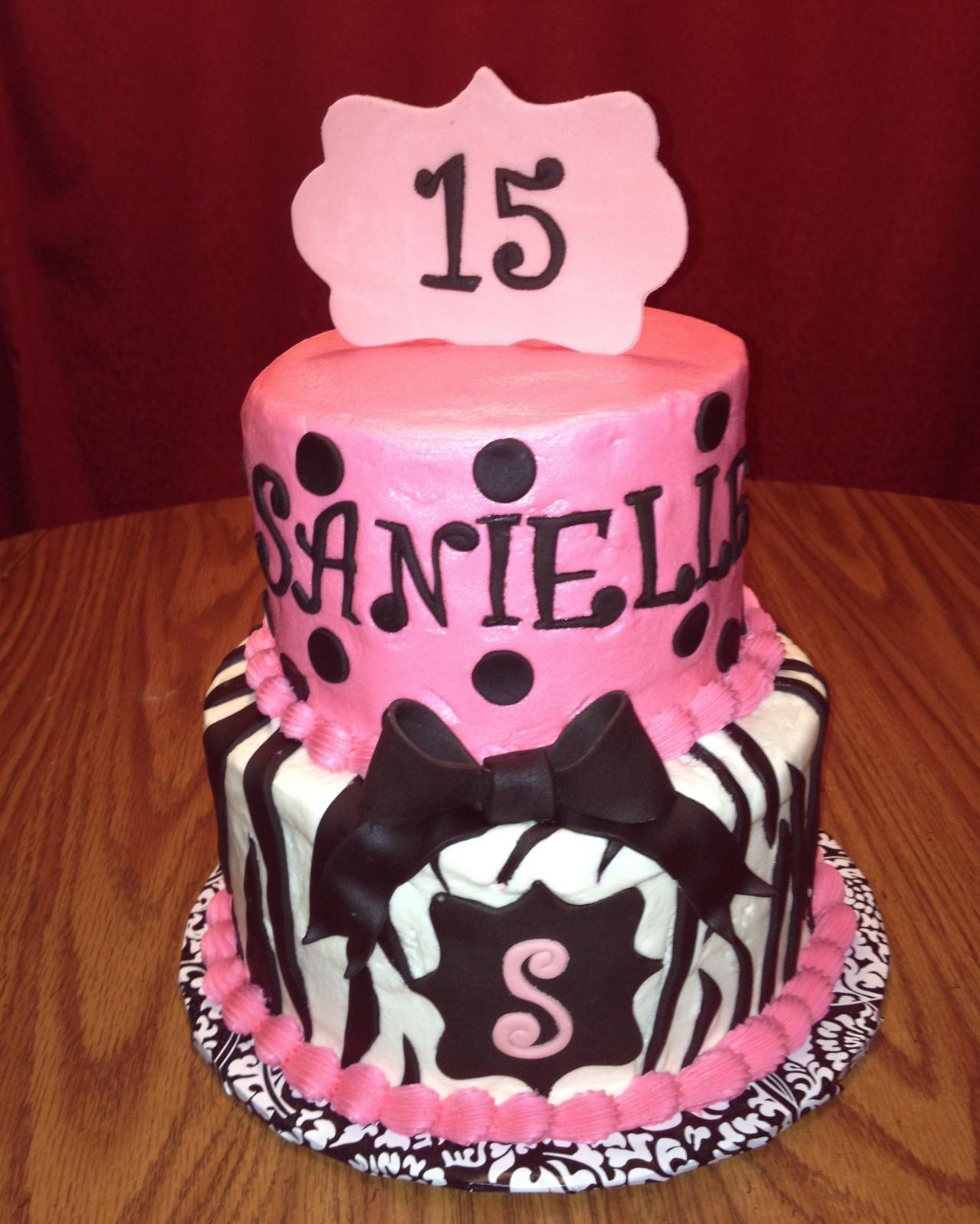 15th Birthday Cake