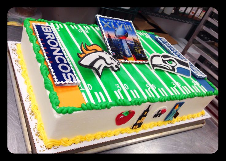 2014 Super Bowl Cake