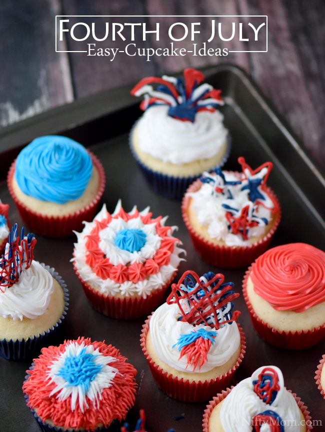4th of July Cake and Cupcakes Ideas