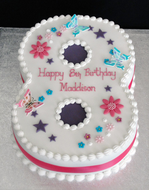 8 Year Old Girl Birthday Cake 8 Year Old Girl Birthday Cake