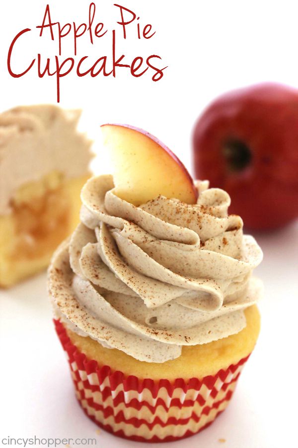 Apple Pie Cupcakes with Filling Recipe