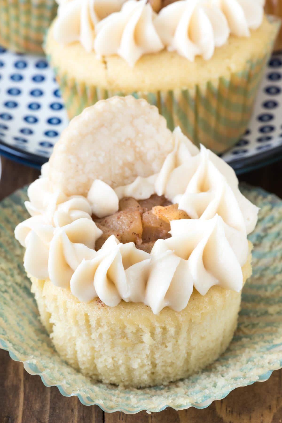 Apple Pie Cupcakes