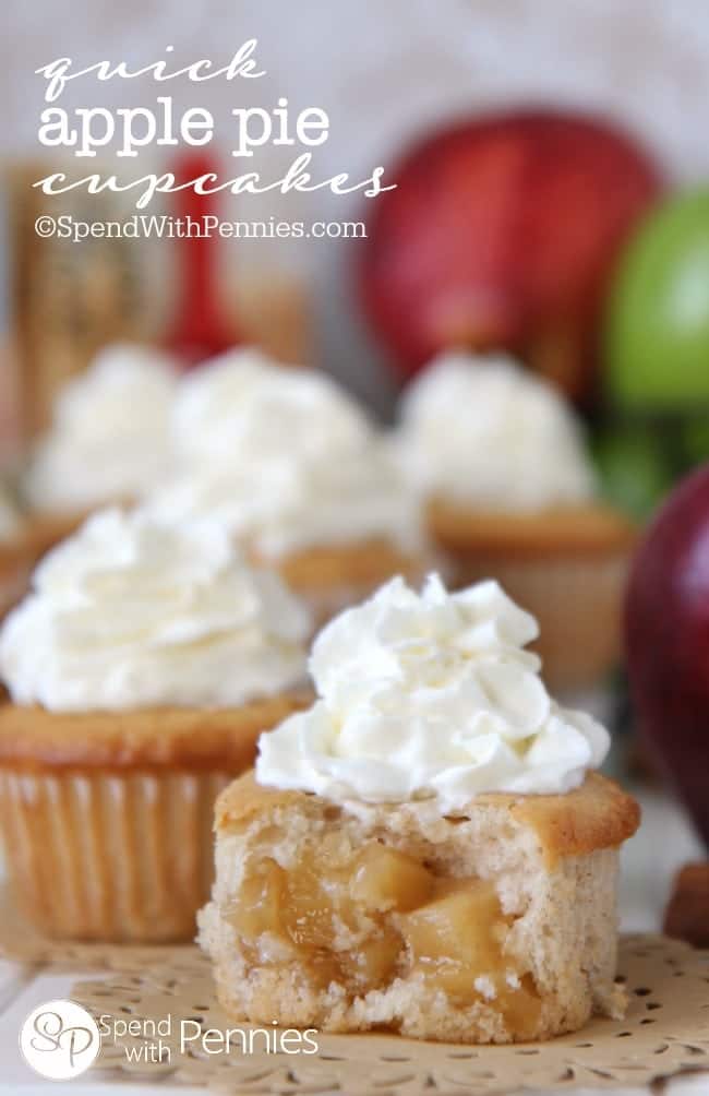 Apple Pie Filling Cupcake Recipe