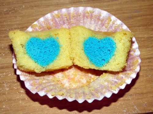 Baby Gender Reveal Cupcakes Baby Gender Reveal Cupcakes
