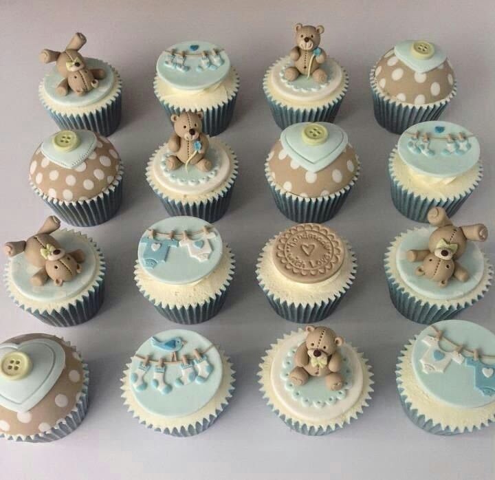 Baby Shower Cupcake Cake