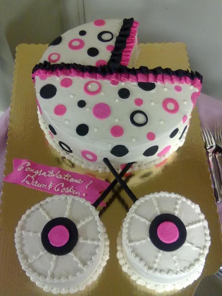 Baby Shower Cupcake Cake