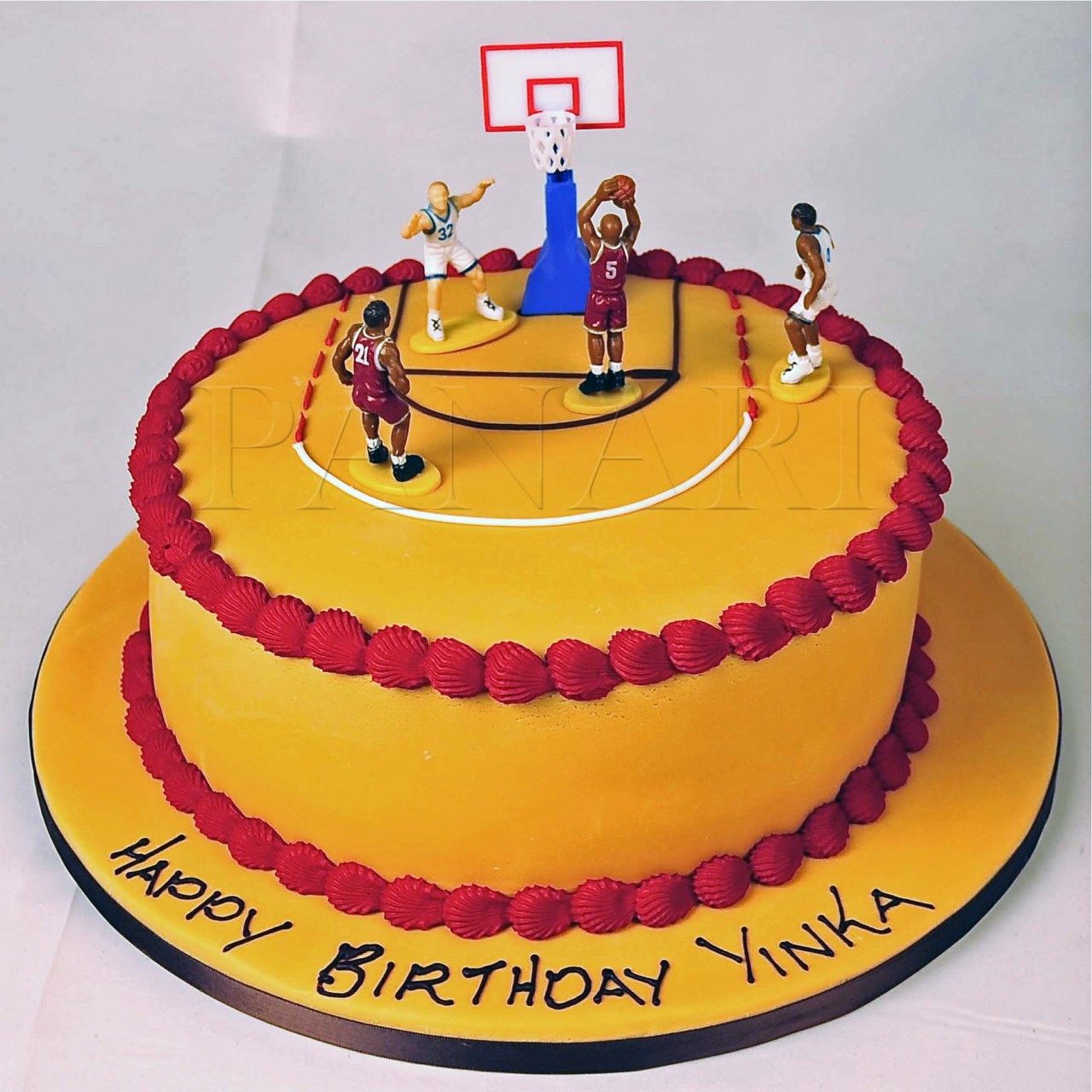 Basketball Birthday Cake Designs