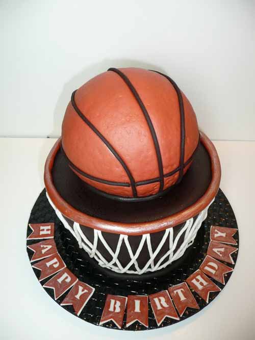 Basketball Birthday Cake Ideas Basketball Birthday Cake Ideas