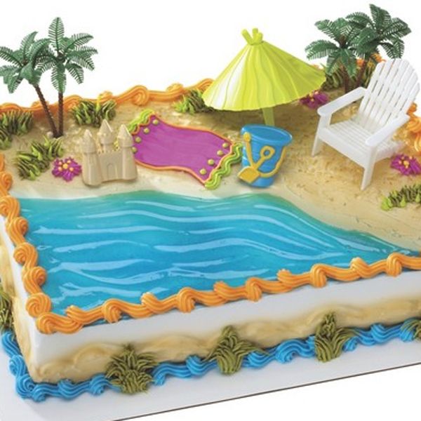 Beach Chair Birthday Cake