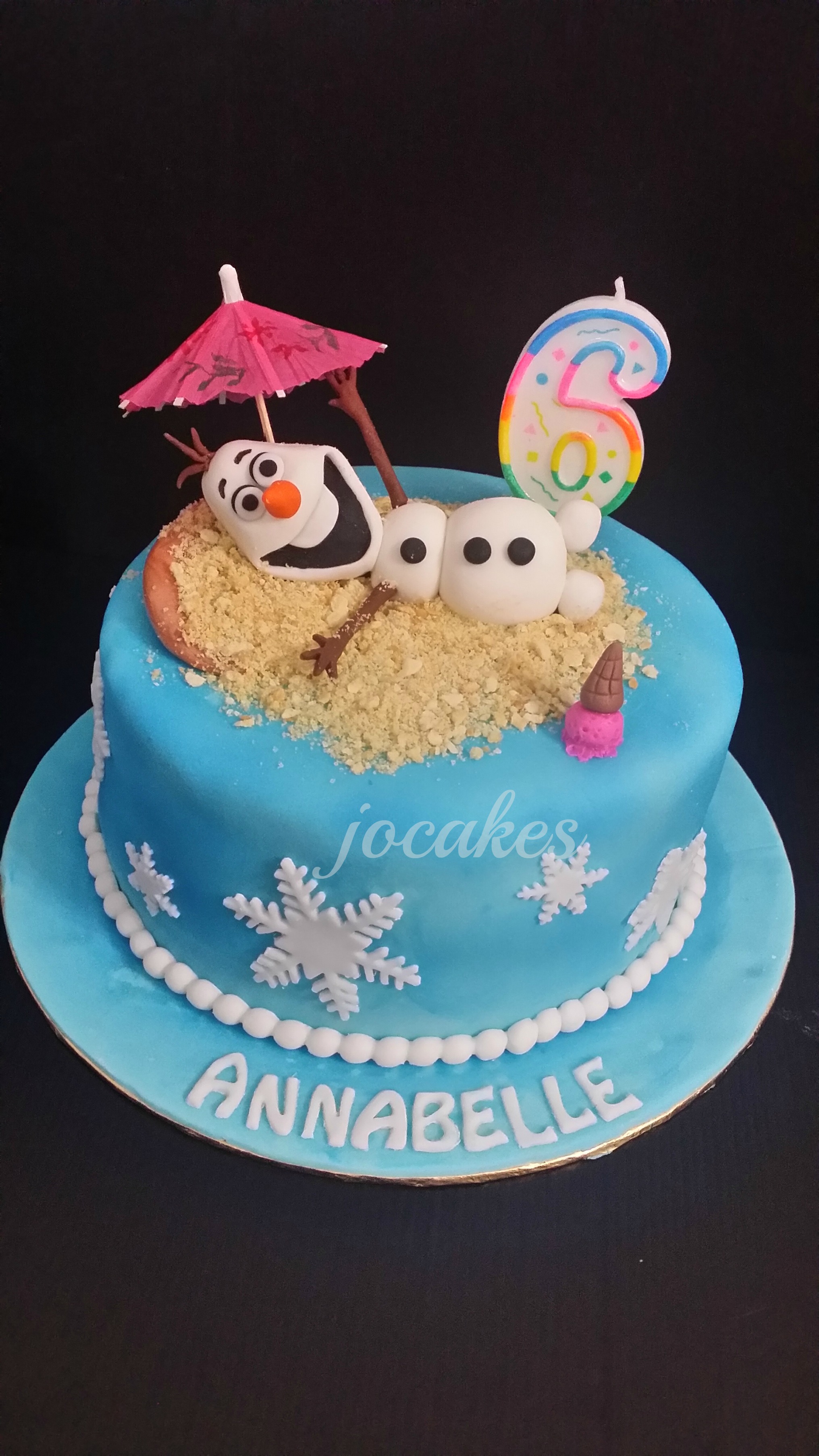 Birthday Cake Frozen Olaf