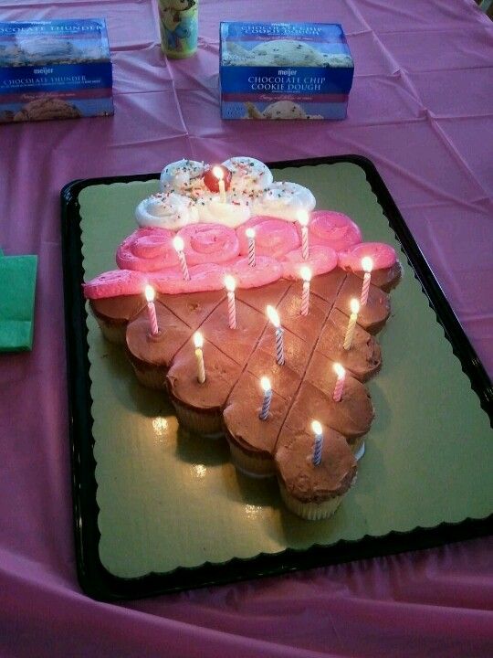 Birthday Cake Ice Cream Cupcakes