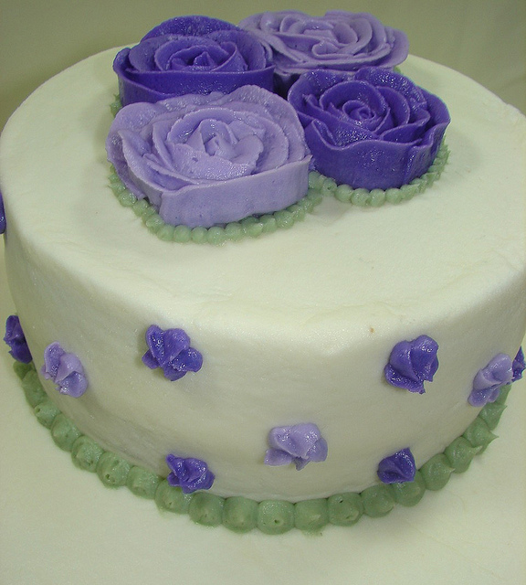 Bridal Shower Cakes with Buttercream Flowers