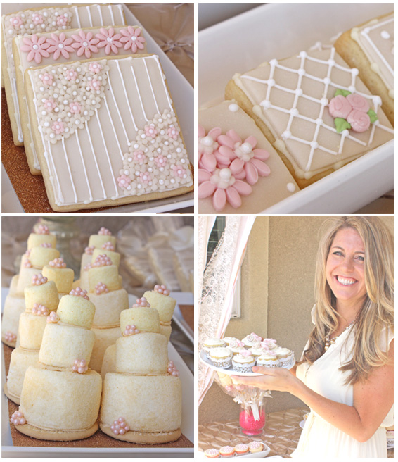 Bridal Shower Cookie Table Wedding