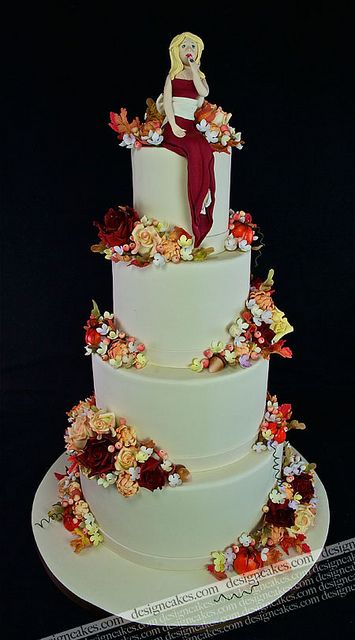 Bridal Shower Wedding Cake