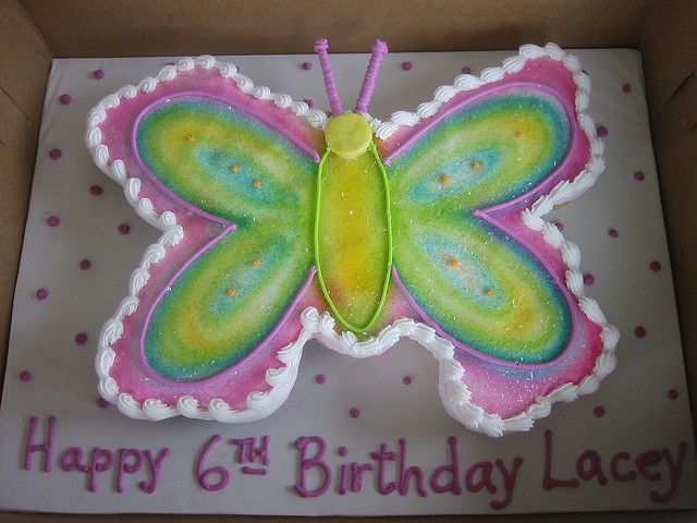 Butterfly Cupcake Cake