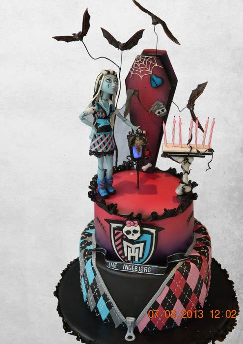 Cake Monster High School Cake Monster High School