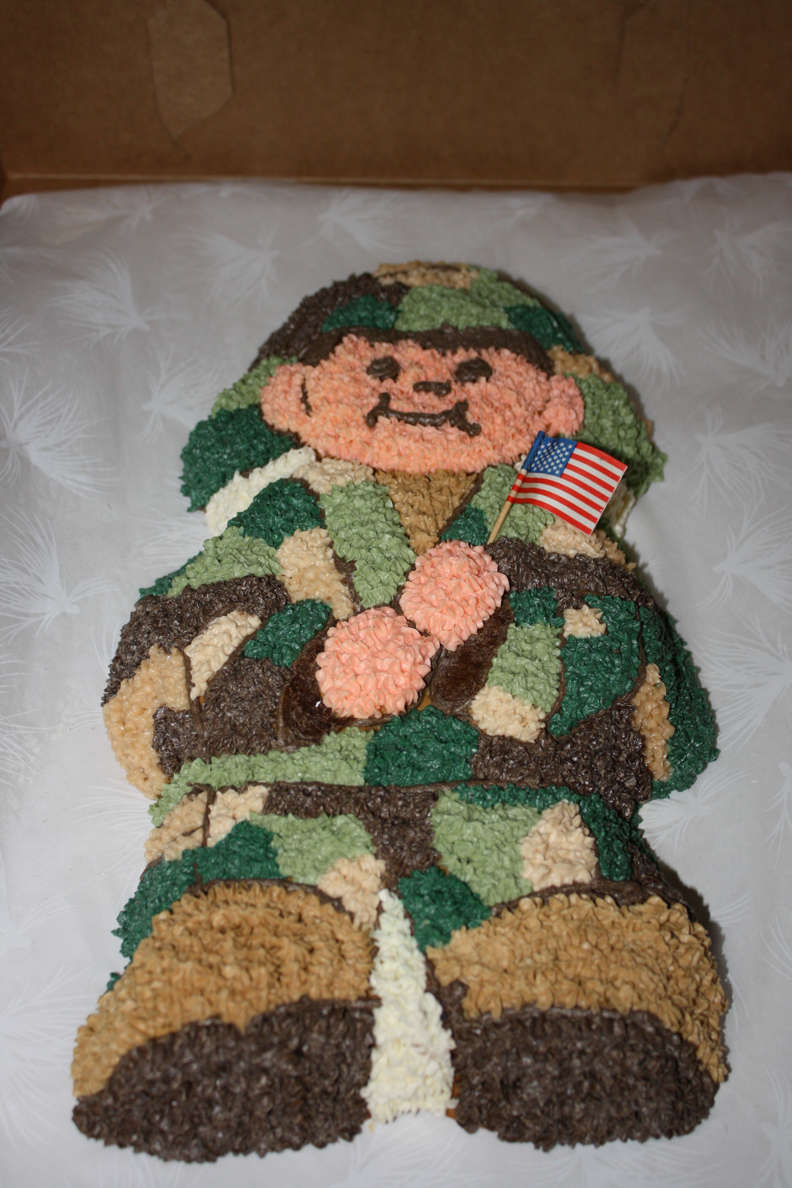 Camo Birthday Cake Camo Birthday Cake