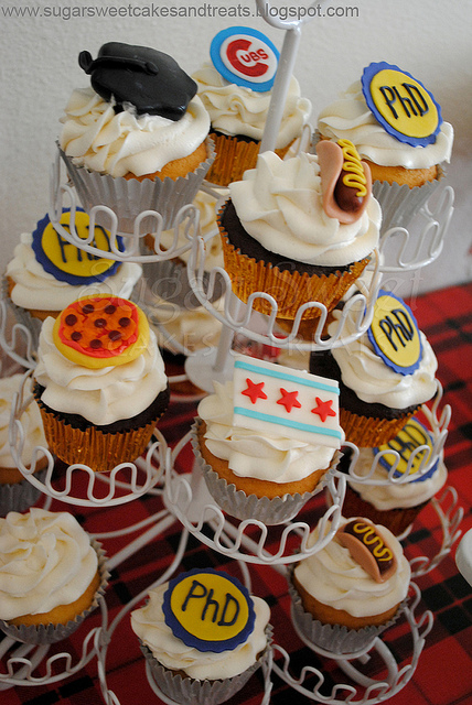Chicago-themed Cupcakes