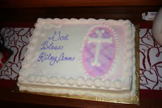 Costco Baptism Cake