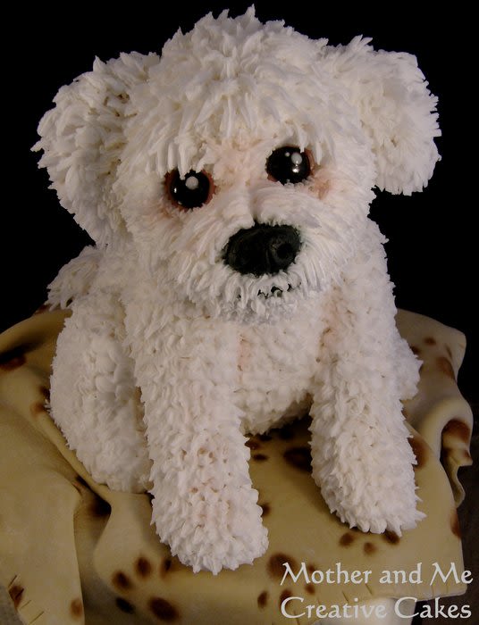 Cute Dog Cake