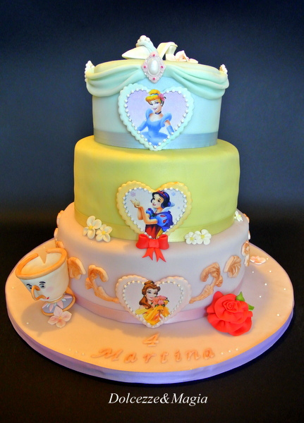 Disney Princess Birthday Cakes