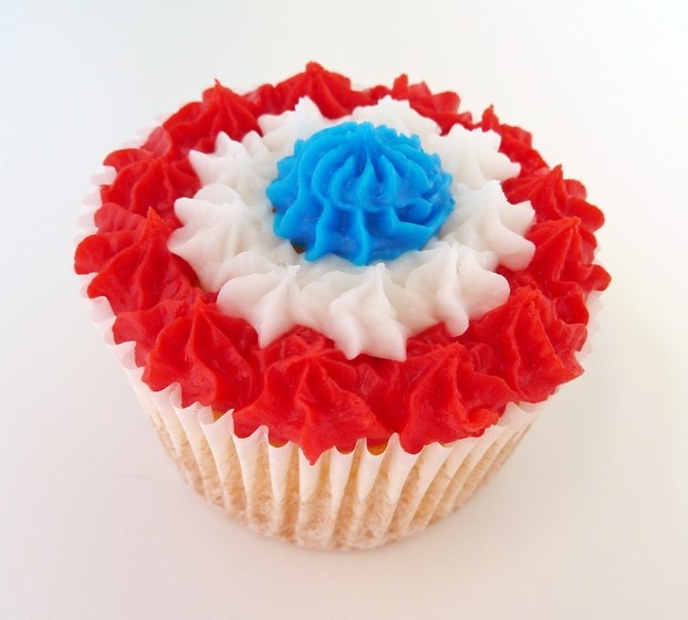 Easy 4th of July Cupcake Ideas