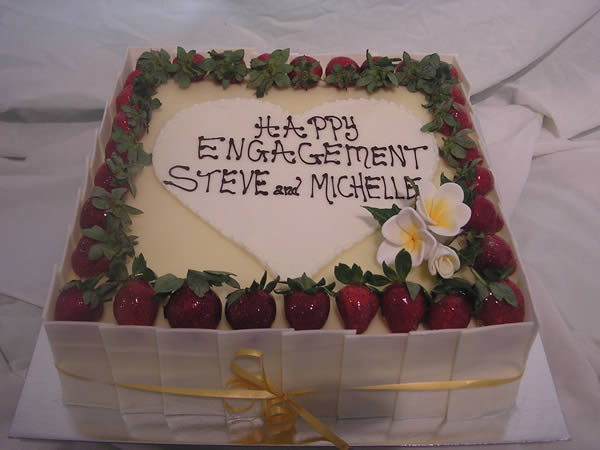 Engagement Cakes Ideas Designs