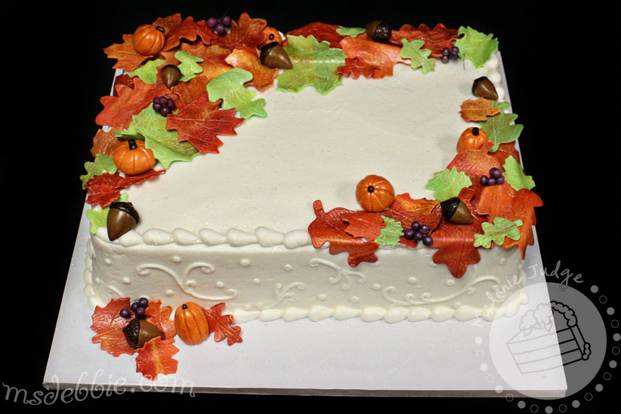 9 Photos of Fall Decorated Theme Cakes