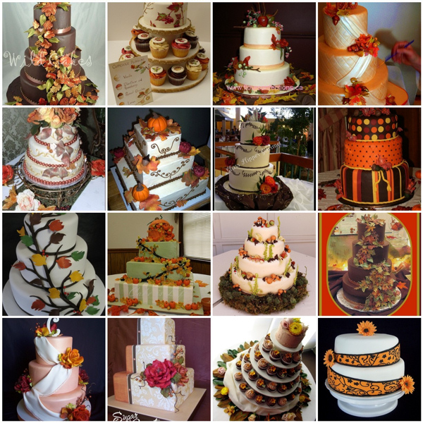 Fall Wedding Cake Ideas