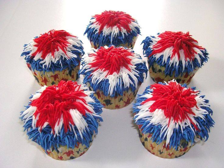 Fourth of July Cupcake Ideas