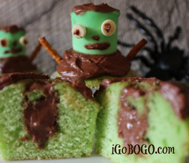 Frankenstein Cupcakes Recipe