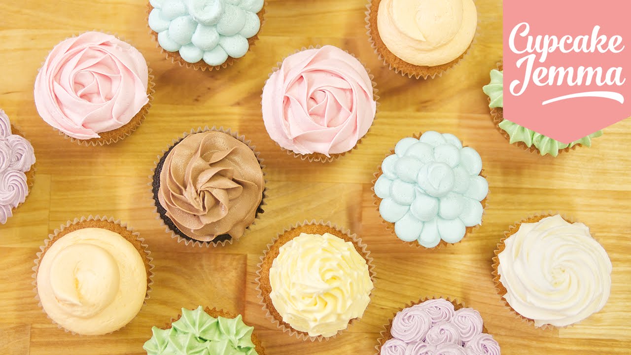 9 Photos of Buttercream Piping On Cupcakes