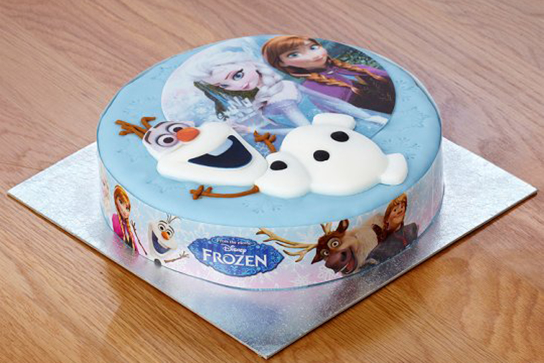 Frozen Birthday Cake