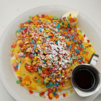 Fruity Pebble Pancake