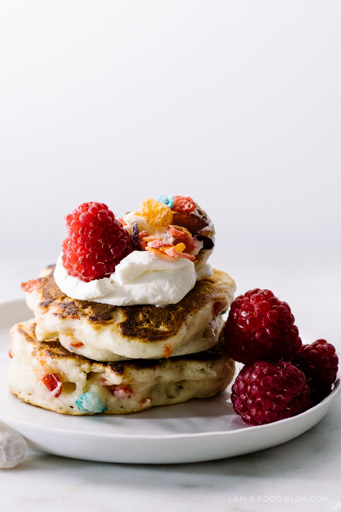 Fruity Pebble Pancake