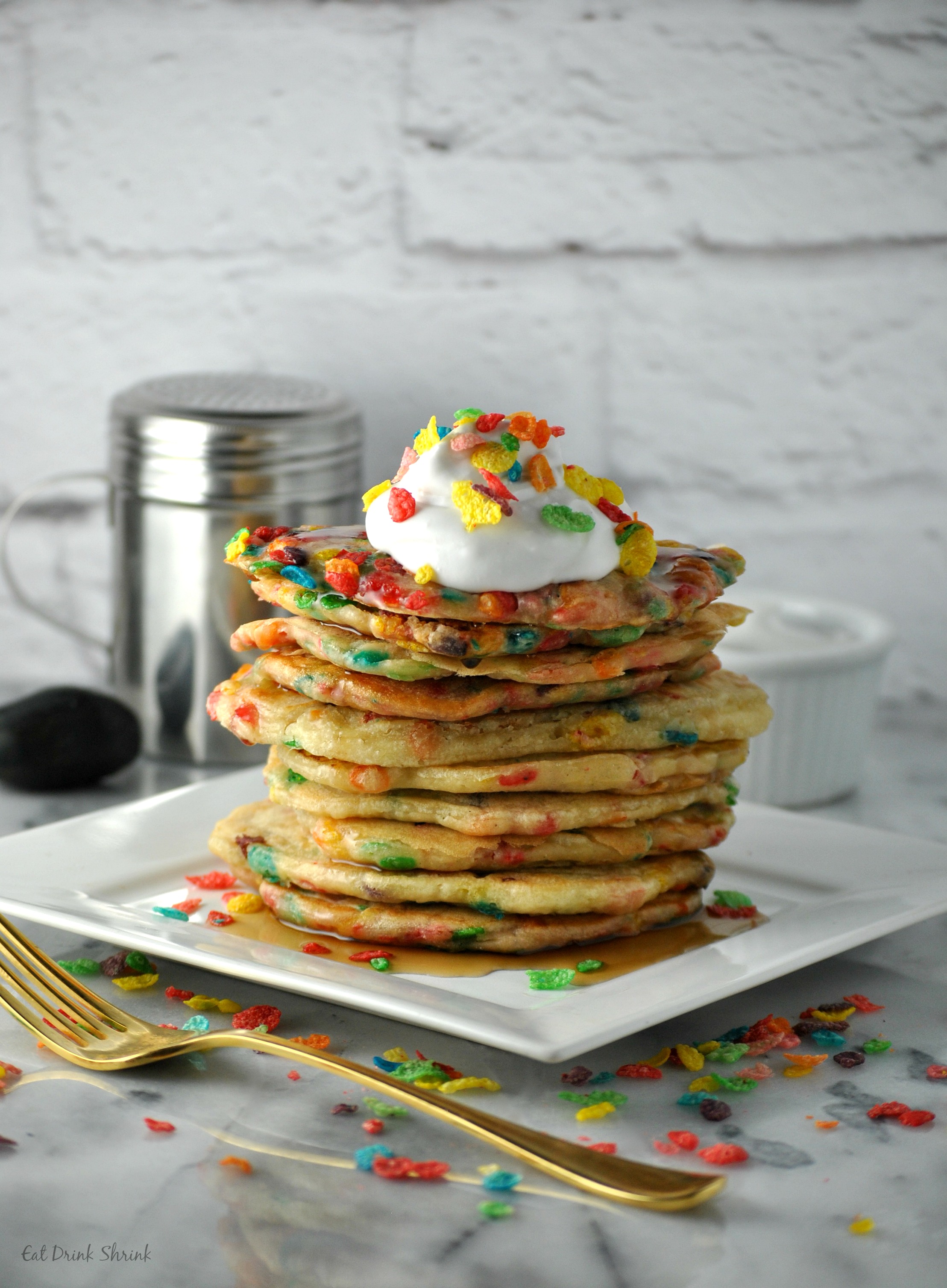 Fruity Pebble Pancake