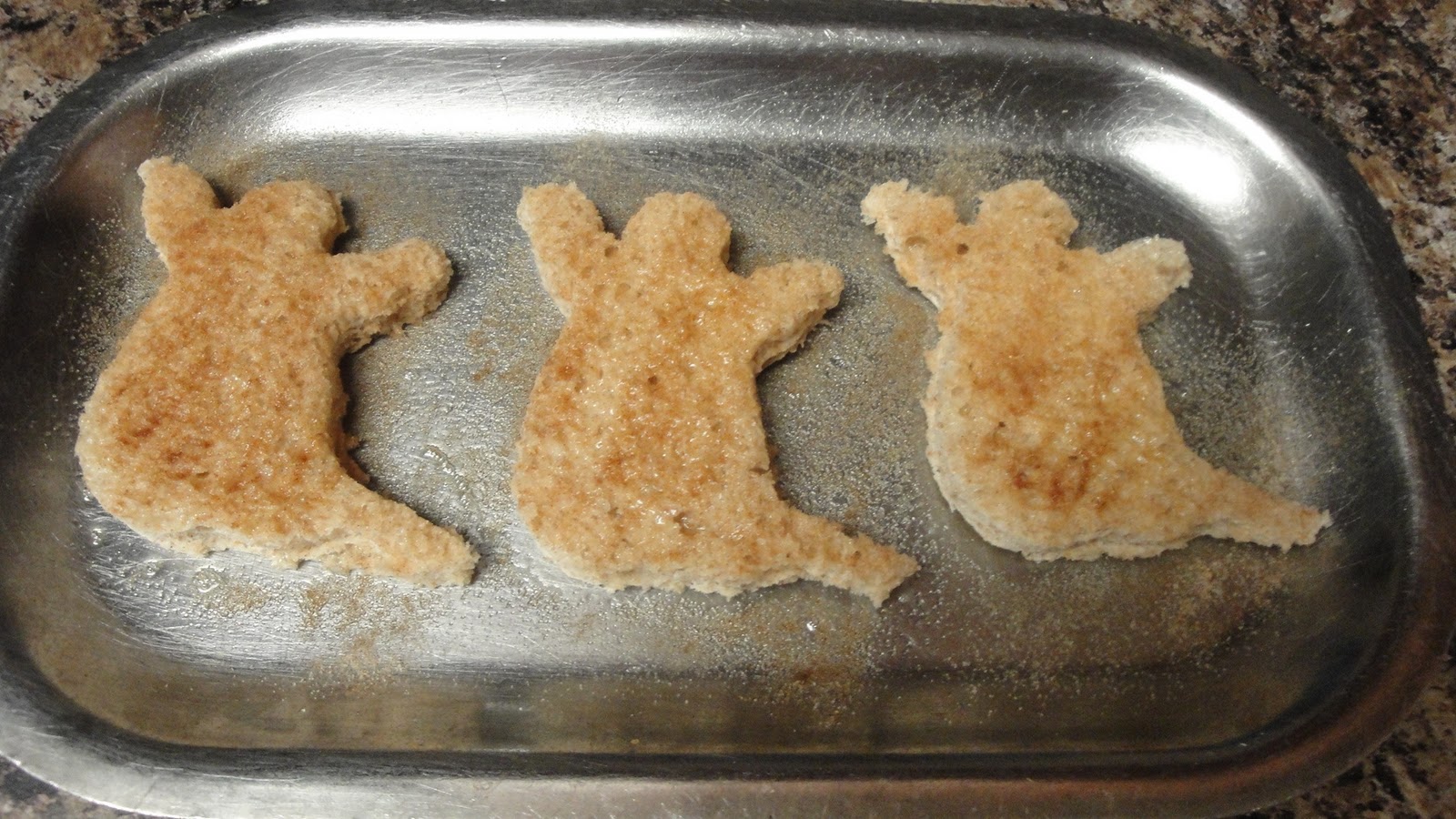 Ghosts Eating Toast