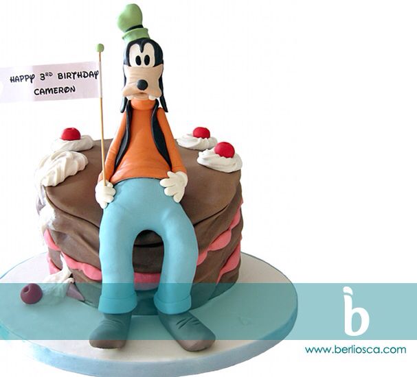 Goofy Birthday Cake