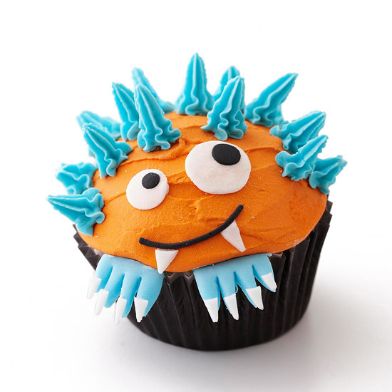 Halloween Monster Cupcakes