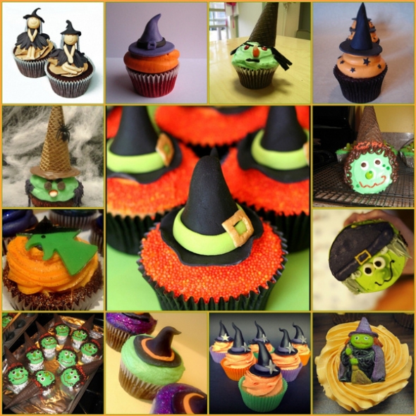 Halloween Witch Cupcake Ideas